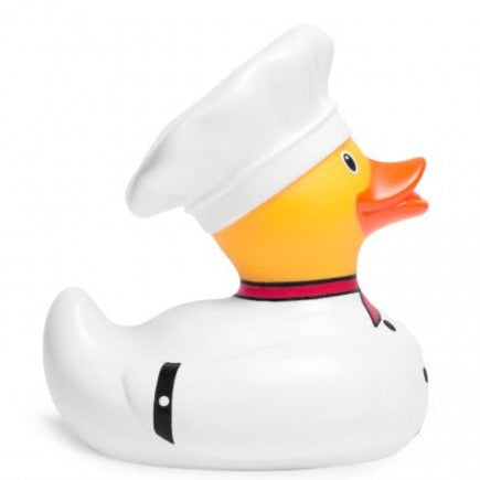 Chef Rubber Duck Right Side View
