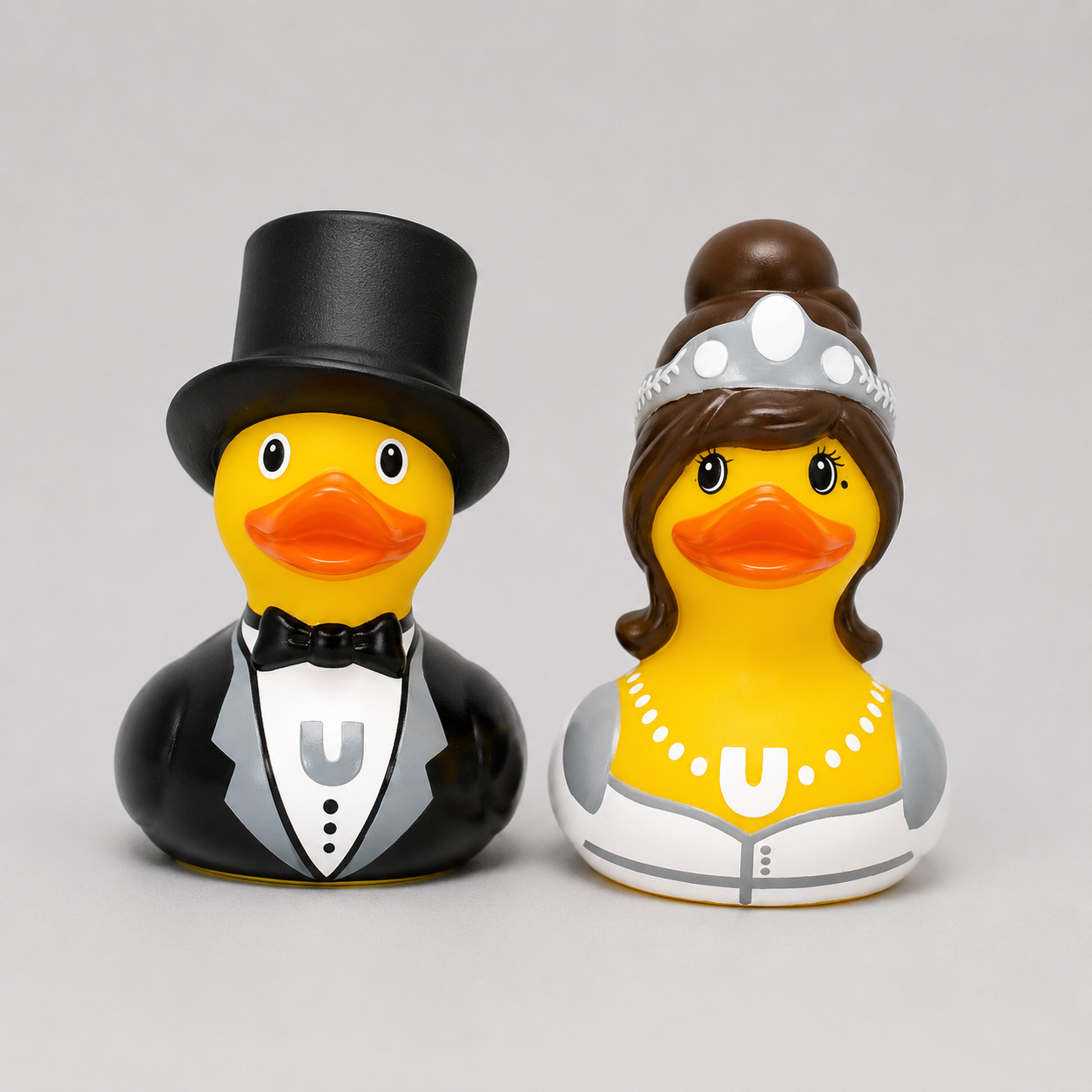 Mini Bride and Groom Ducks