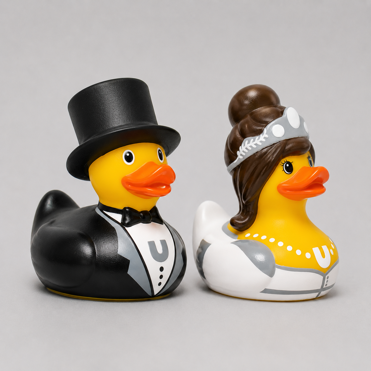 Mini Bride and Groom Ducks