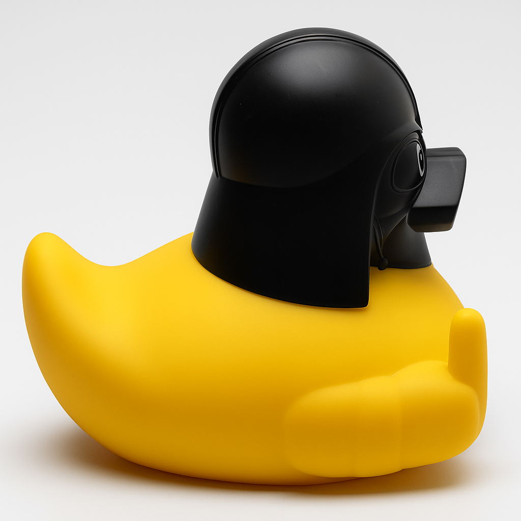 XXL Black Helmet Duck