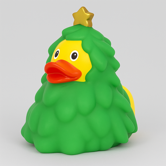 Christmas Tree Duck, Green