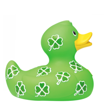 Clover Patch Rubber Duck Right Side View