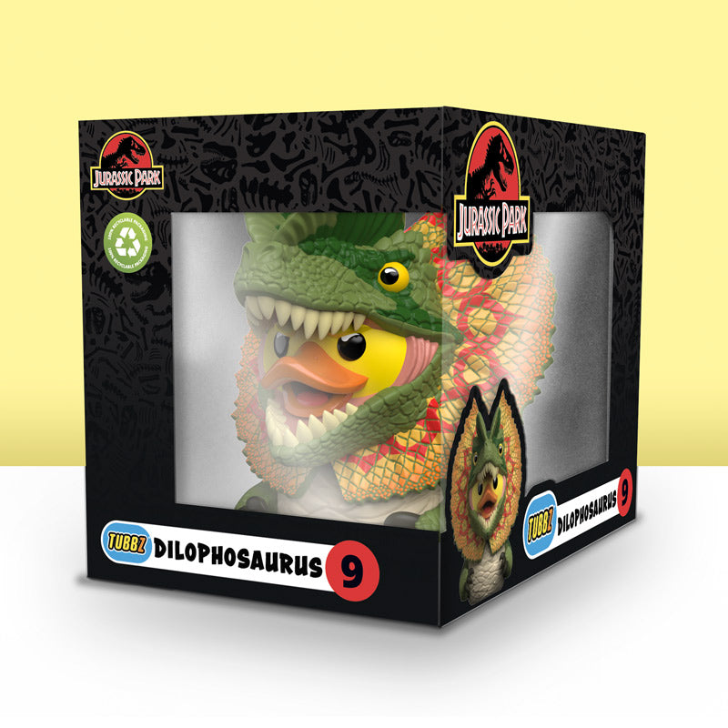 Official Jurassic Park Dilophosaurus TUBBZ Cosplaying Duck Collectible