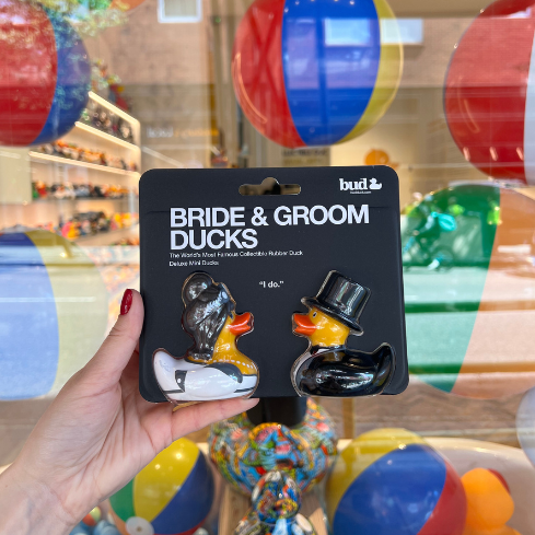 Mini Bride and Groom Ducks