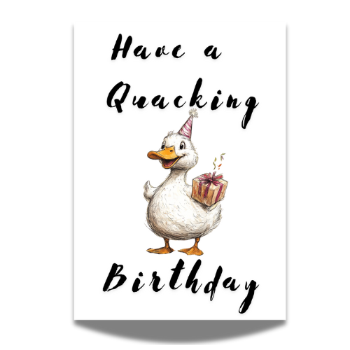 "Have a Quacking Birthday" Card