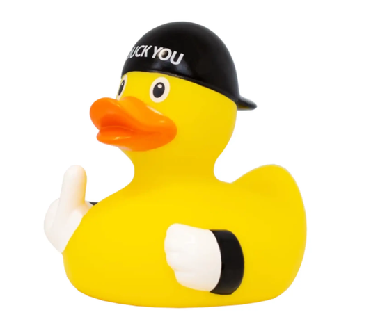 'DUCK YOU' Rubber Duck Collectible