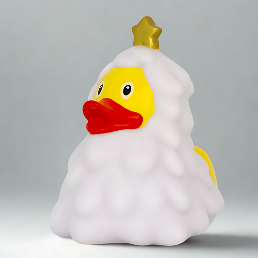 Christmas Tree Duck, White