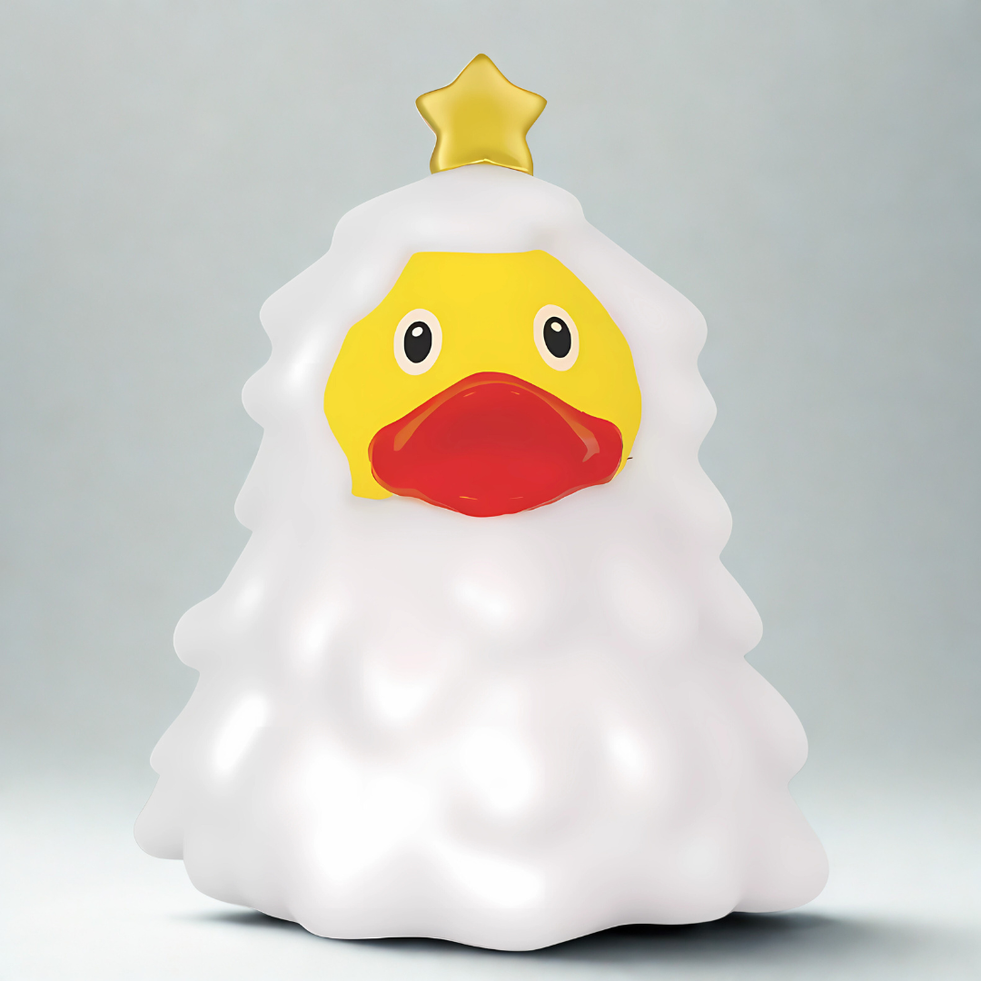 Christmas Tree Duck, White