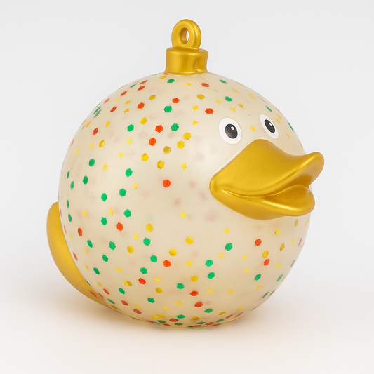 Glitter Bauble Duck