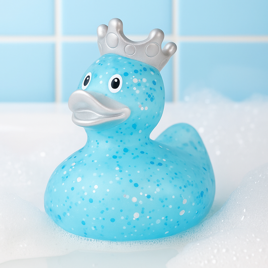 Glitter Crown Duck, Blue