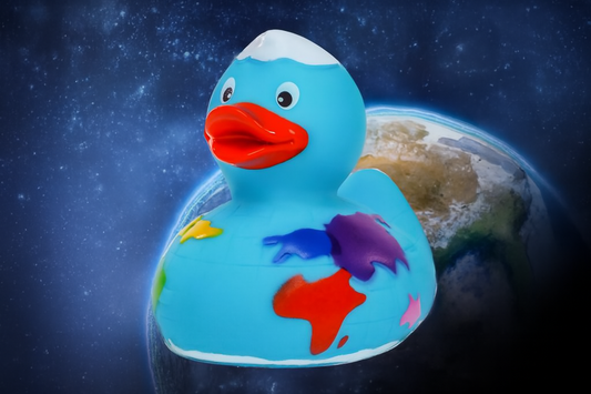 Globe Rubber Duck