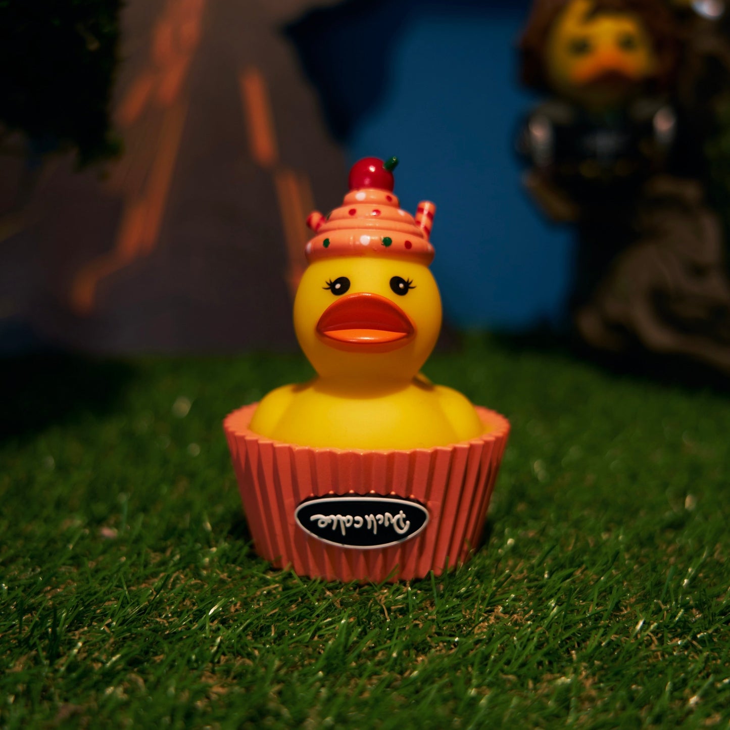 Pink Cupcake Duck