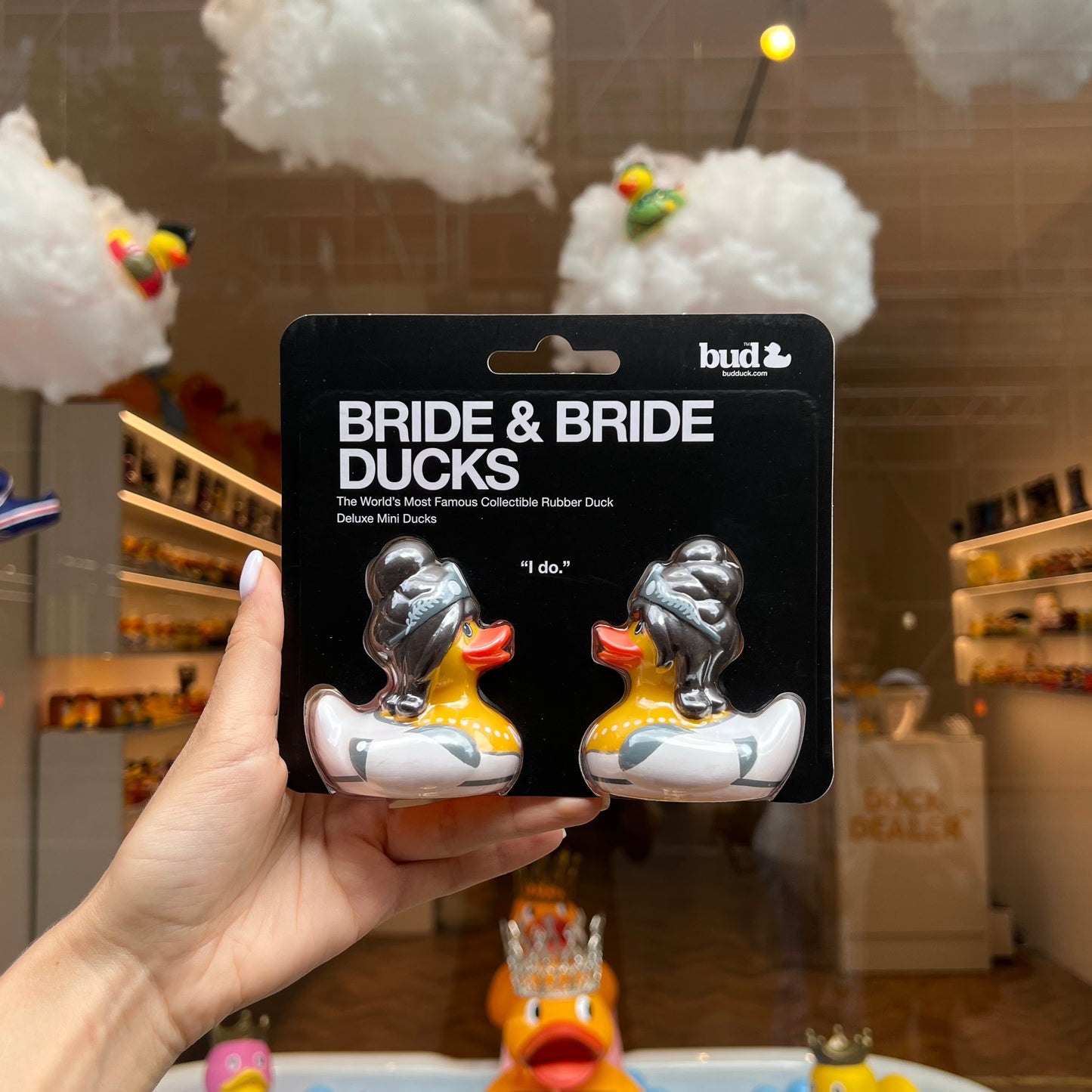 Mini Bride and Bride Ducks