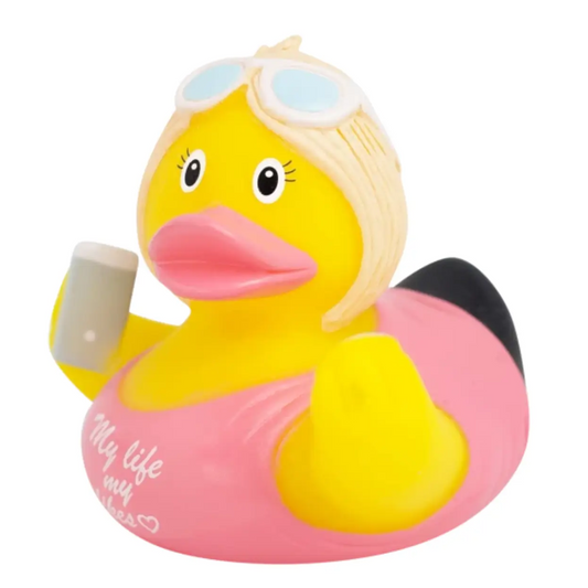 Influencer Girl Rubber Duck Collectible