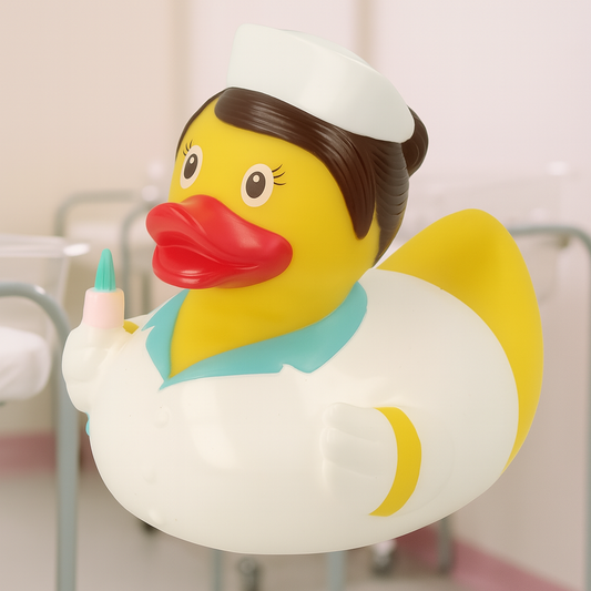 Nurse Duck, White Uniform