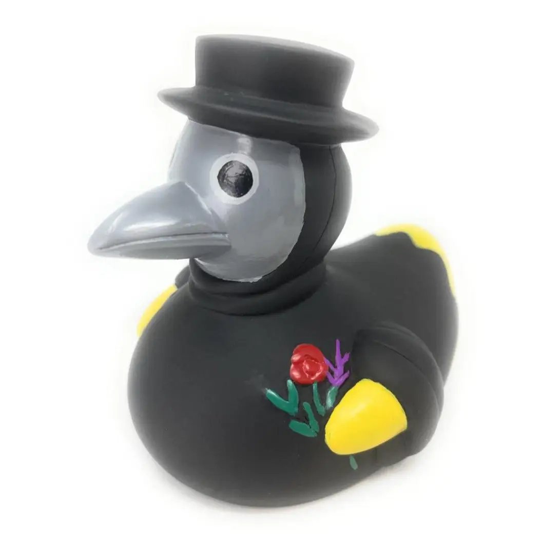 Plague Ducktor Rubber Duck Left Side Angle View