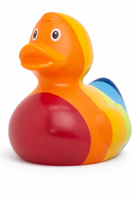 Rainbow Pride Duck