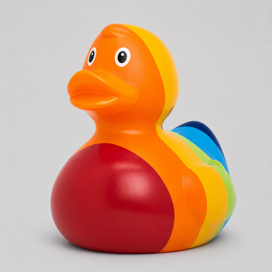 Rainbow Pride Duck