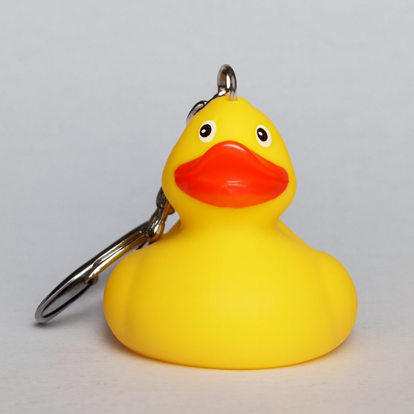 Mini Yellow Rubber Duck Keychain