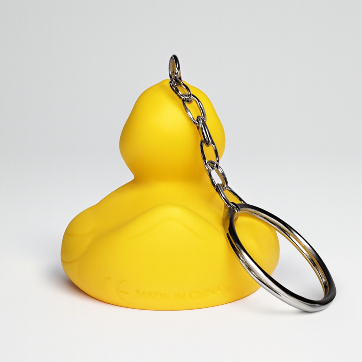 Mini Yellow Rubber Duck Keychain