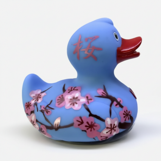 Cherry Blossom Duck