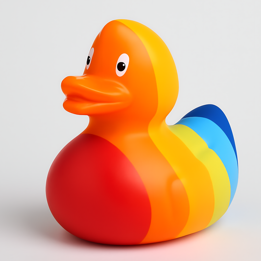 Rainbow Pride Duck