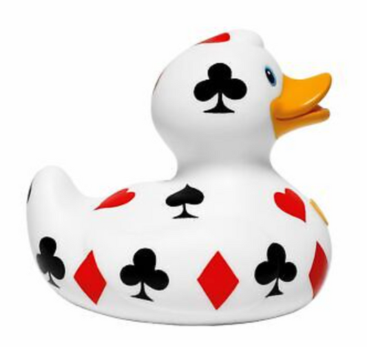 Poker Rubber Duck Right Side View