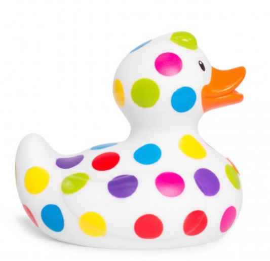 Pop Dot Rubber Duck Right Side View