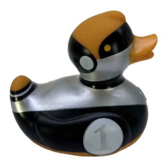 Racer Rubber Duck Right Side View