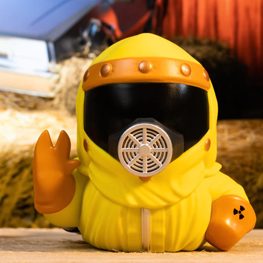 Marty Anti-Radiation Suit Rubber Duck Front View