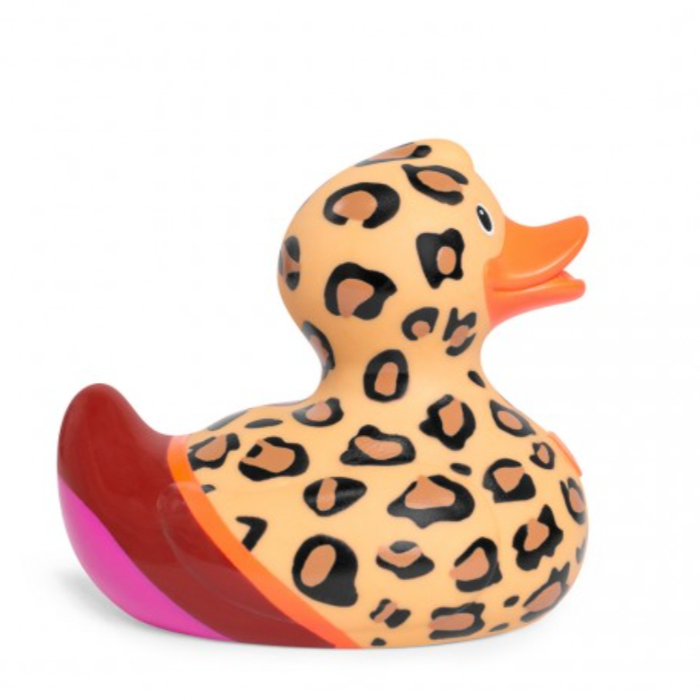 Lush Leopard Rubber Duckie Right Side View