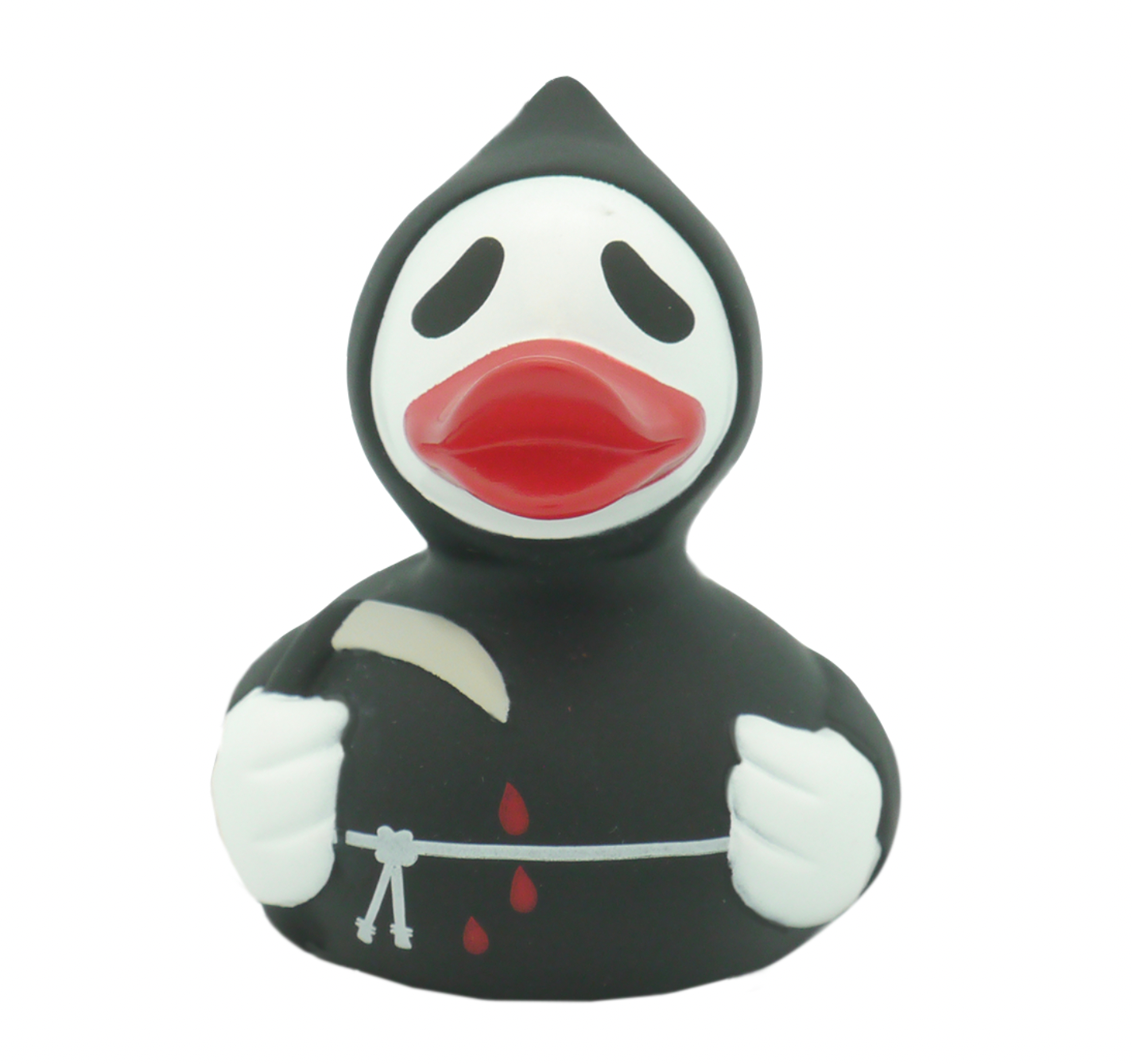 Grim Reaper Rubber Duck Front View