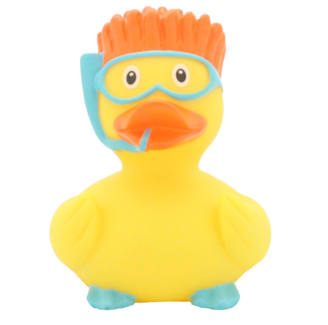 Snorkeler Rubber Duckie Front View