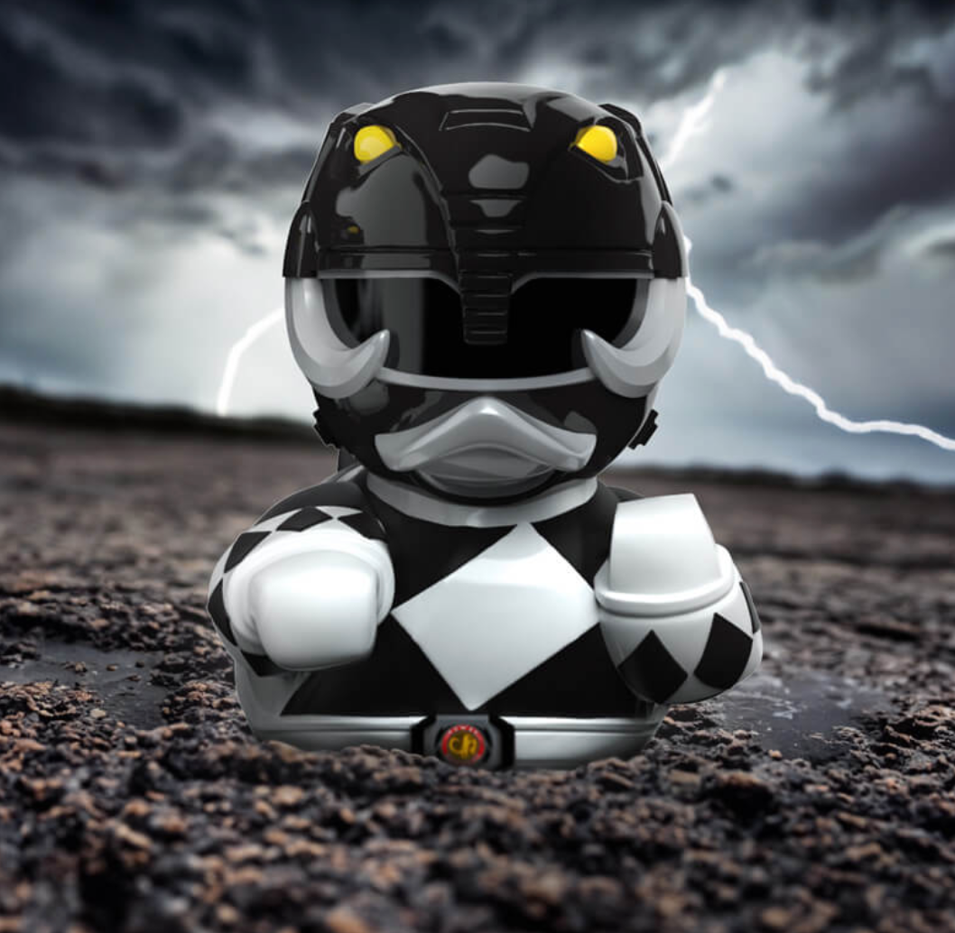 Black Ranger Rubber Duck Front View