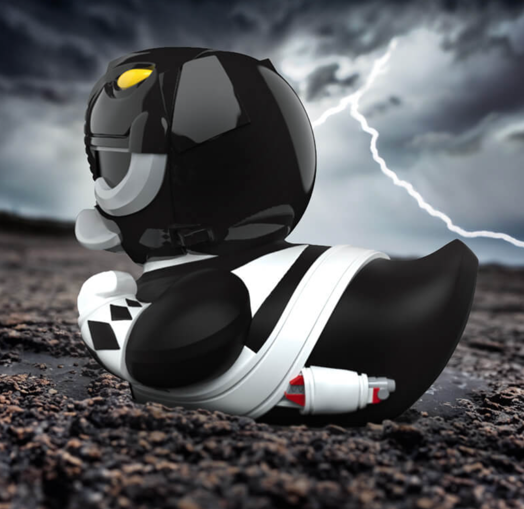 Black Ranger Rubber Duck Left Side View