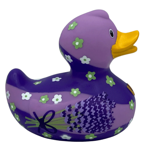 Lavender Rubber Duckie Right Side View