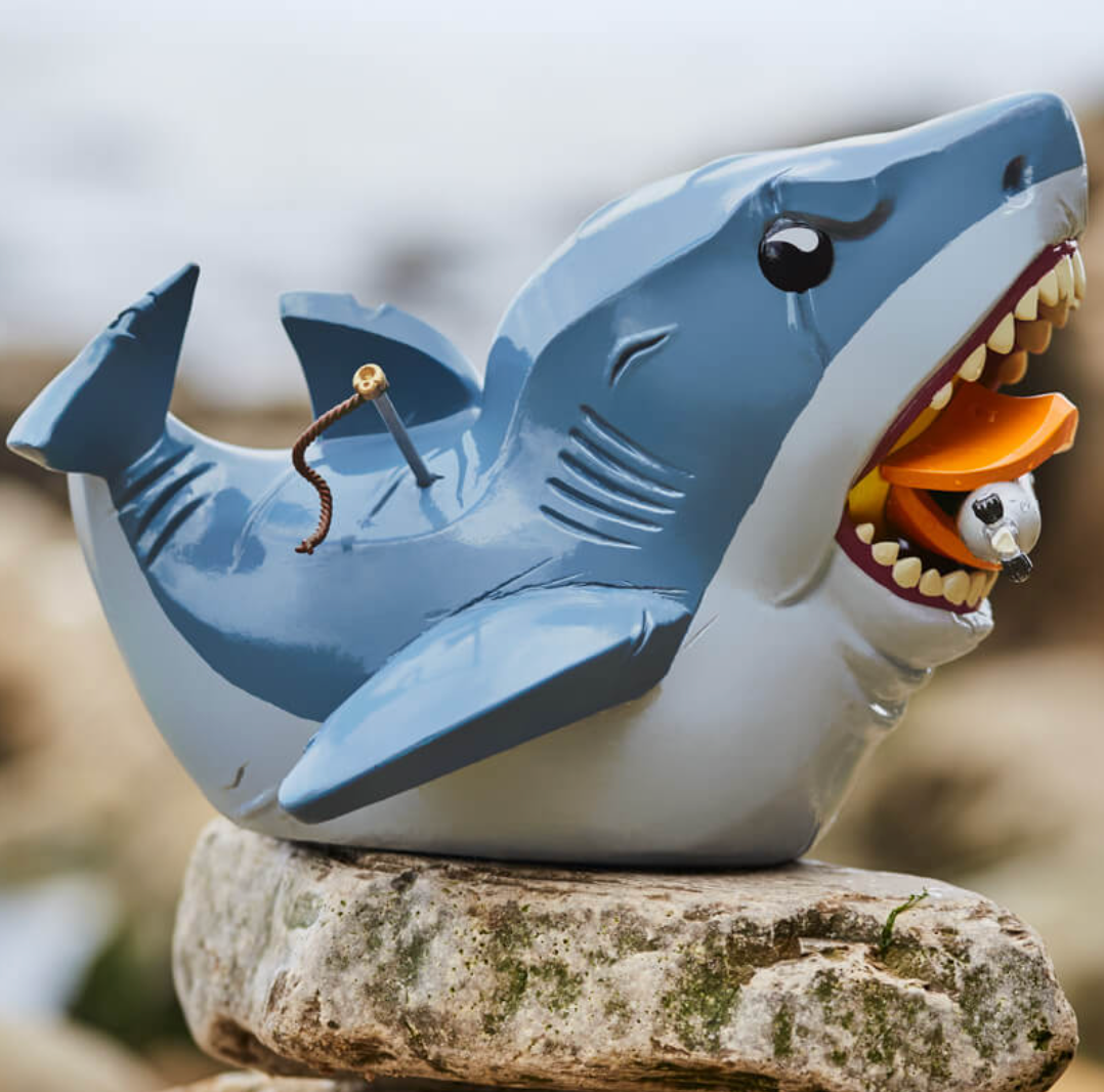 Jaws Bruce (Gas Bottle) Rubber Duck Right Side View
