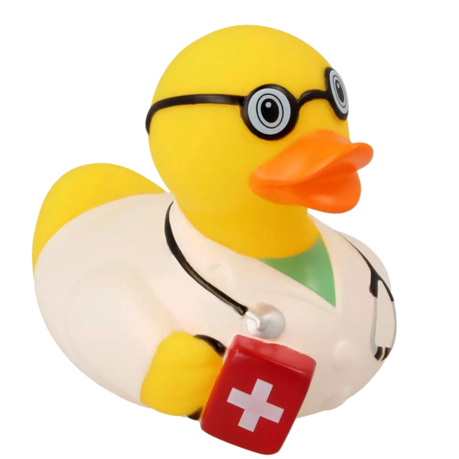 Doctor Rubber Duckie Collectible