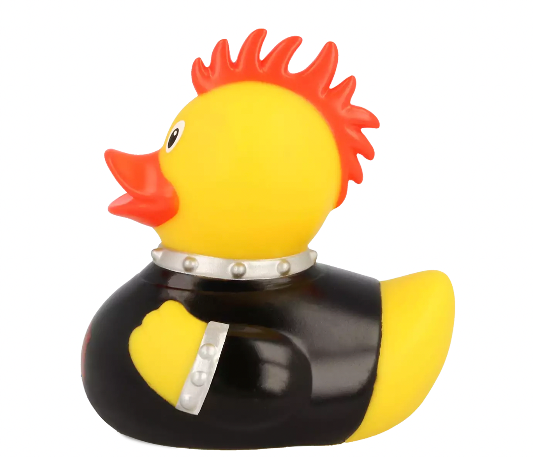 Punk Rubber Duck Left Side View