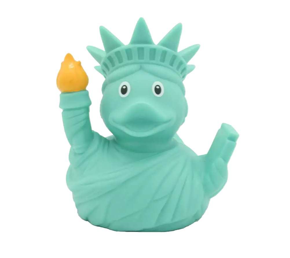 Liberty Rubber Duckie Front View