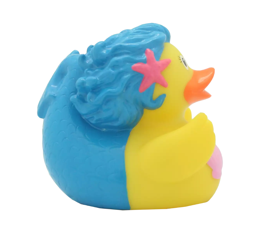 Mermaid Rubber Duckie Right Side View