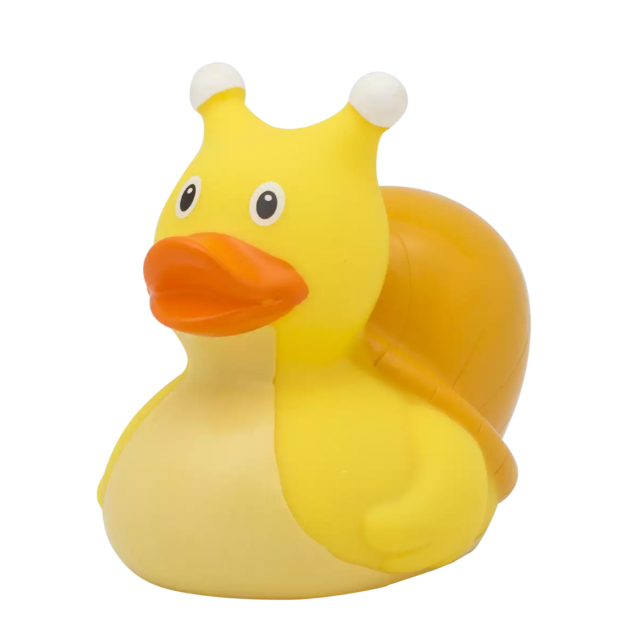 Snail Rubber Duckie Front View