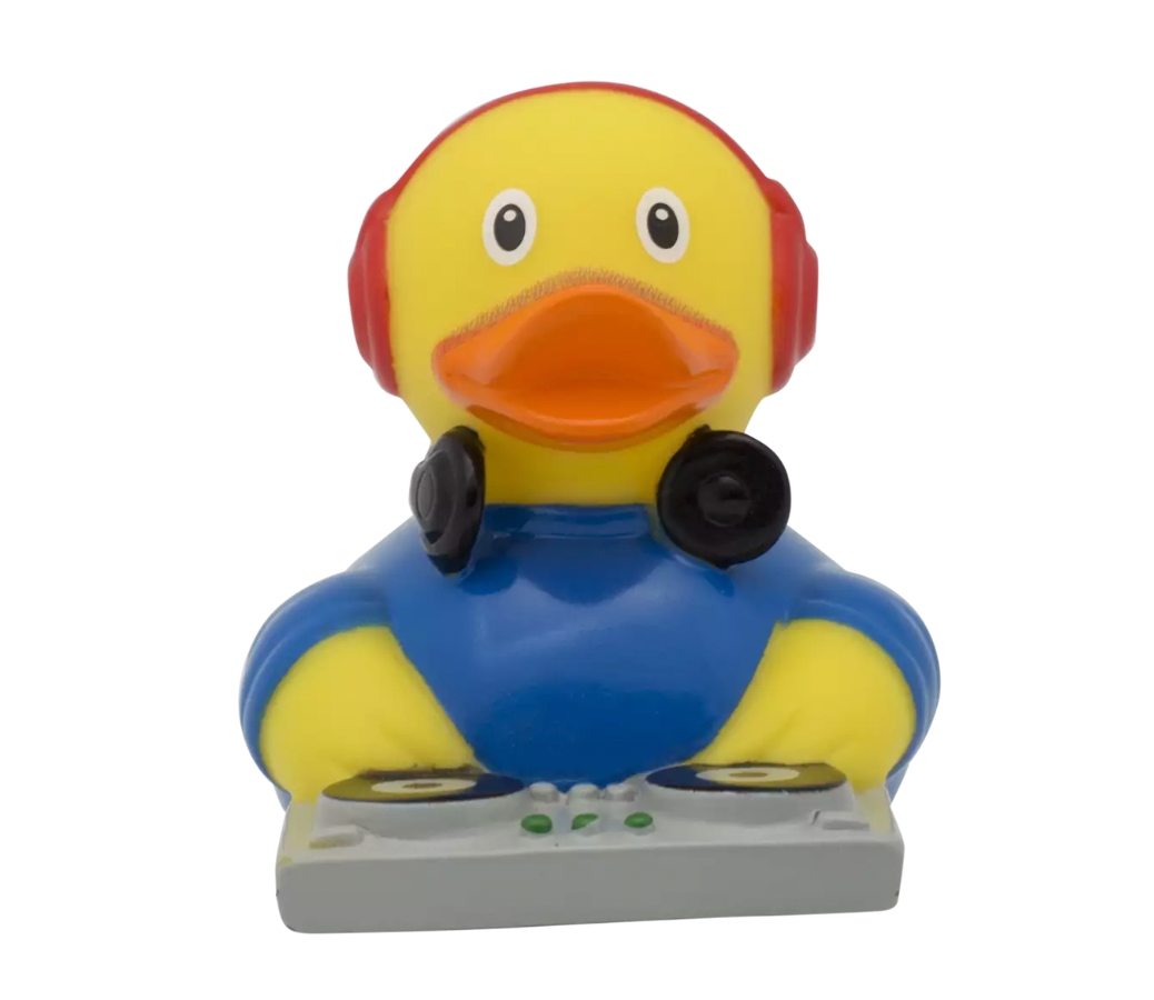 DJ Rubber Duckie Front View