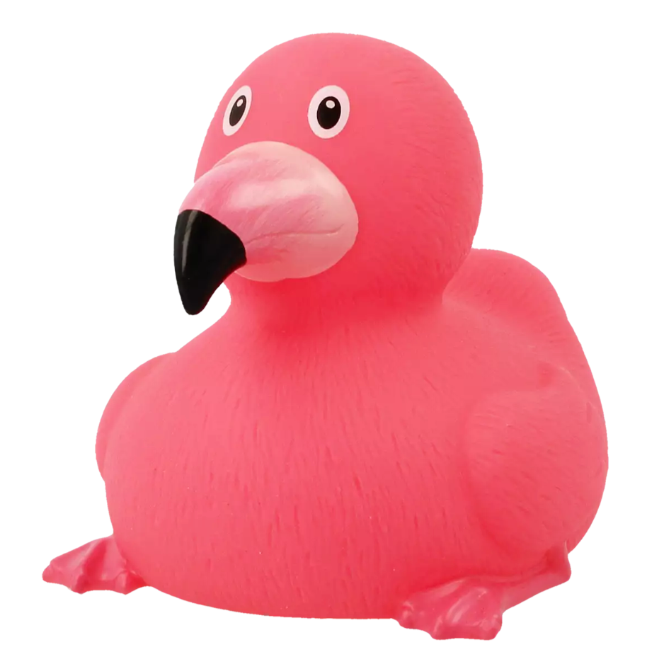 Flamingo Rubber Duck Collectible