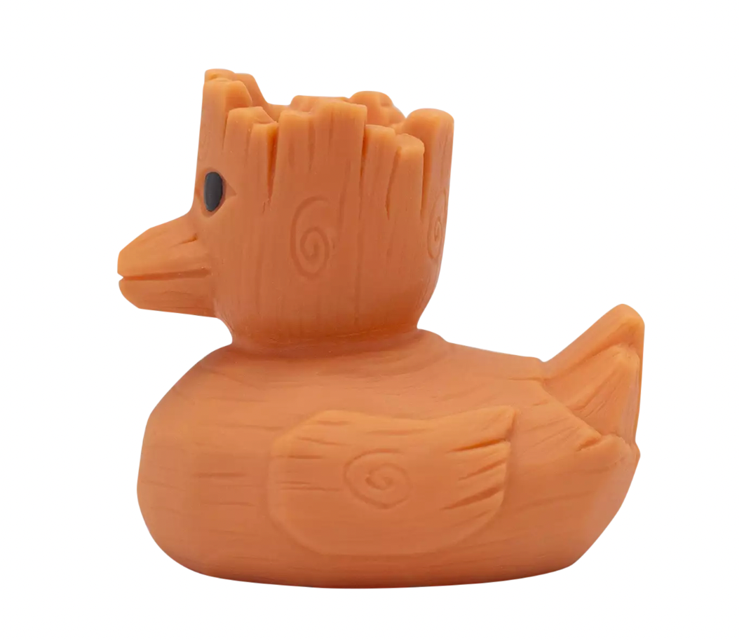 Woody Rubber Duckie Left Side View