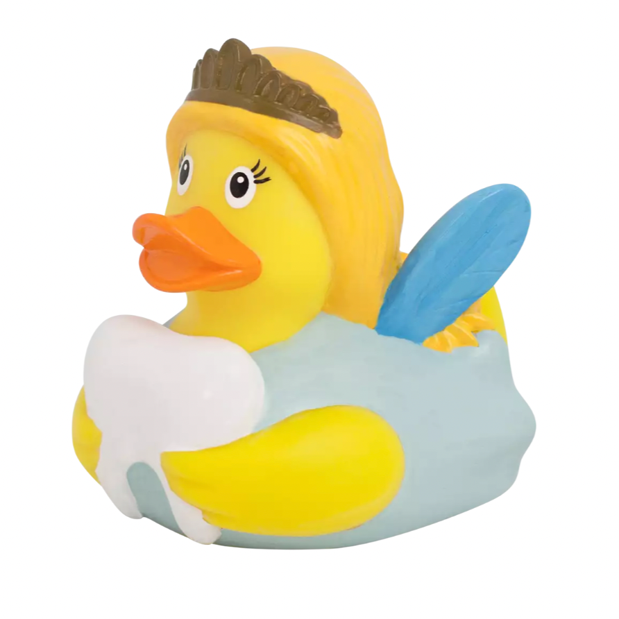 Tooth Fairy Rubber Duck Front View