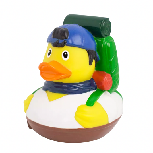 Backpacker Rubber Duck Front View