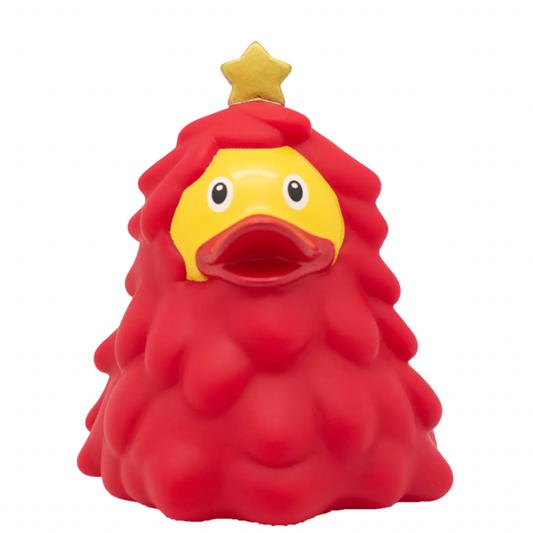 Christmas Tree Duck, Red
