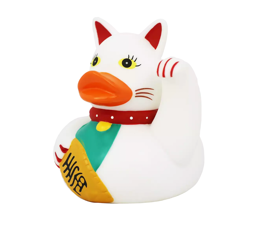 Lucky Cat Rubber Duck Limited Edition