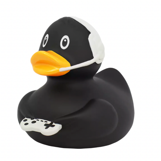 Black Gamer Rubber Duckie